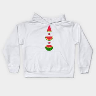 Watermelon and ladybugs Kids Hoodie